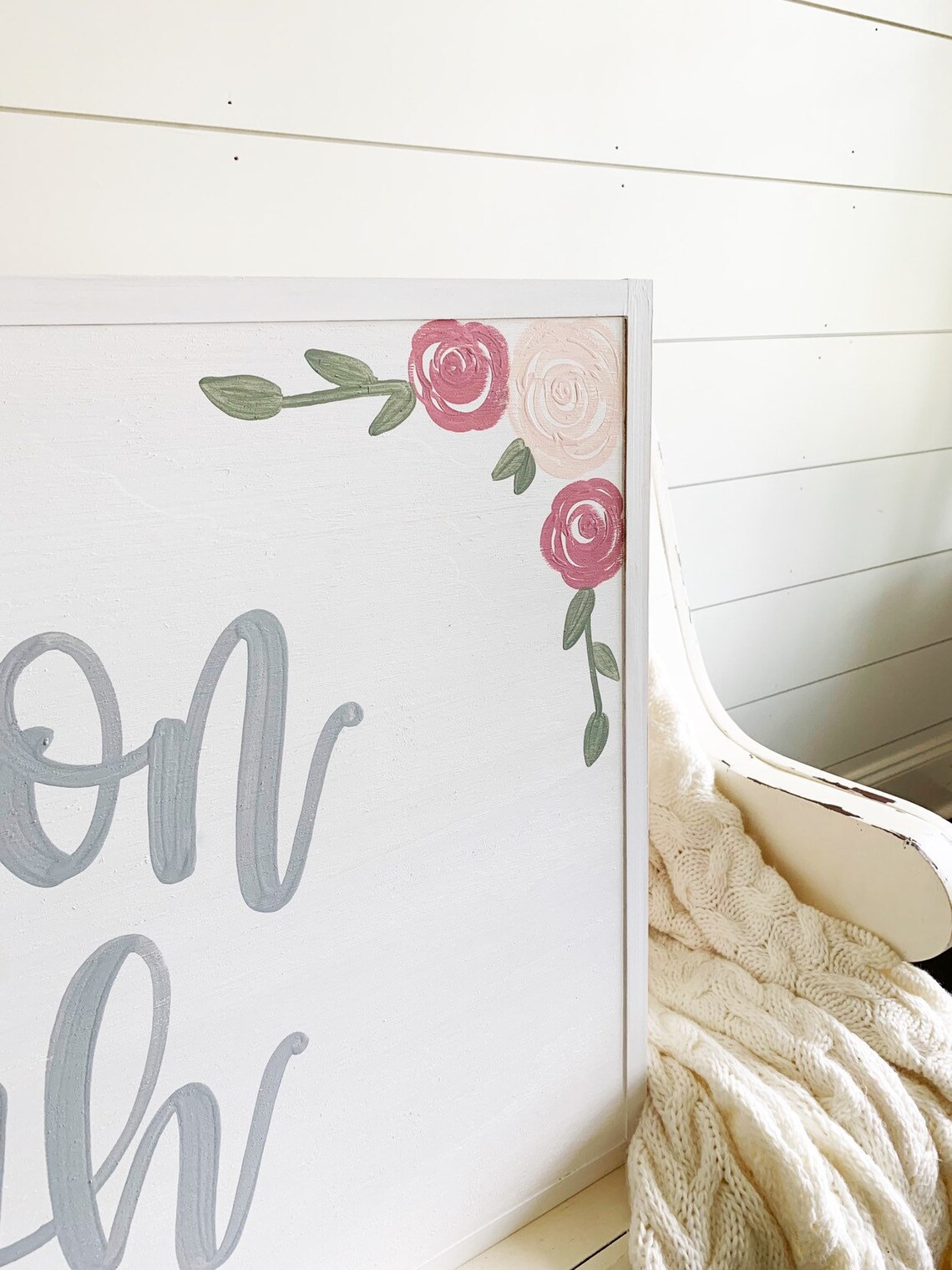 Baby Girl Nursery Name Sign Calligraphy Name Sign Personalized Etsy