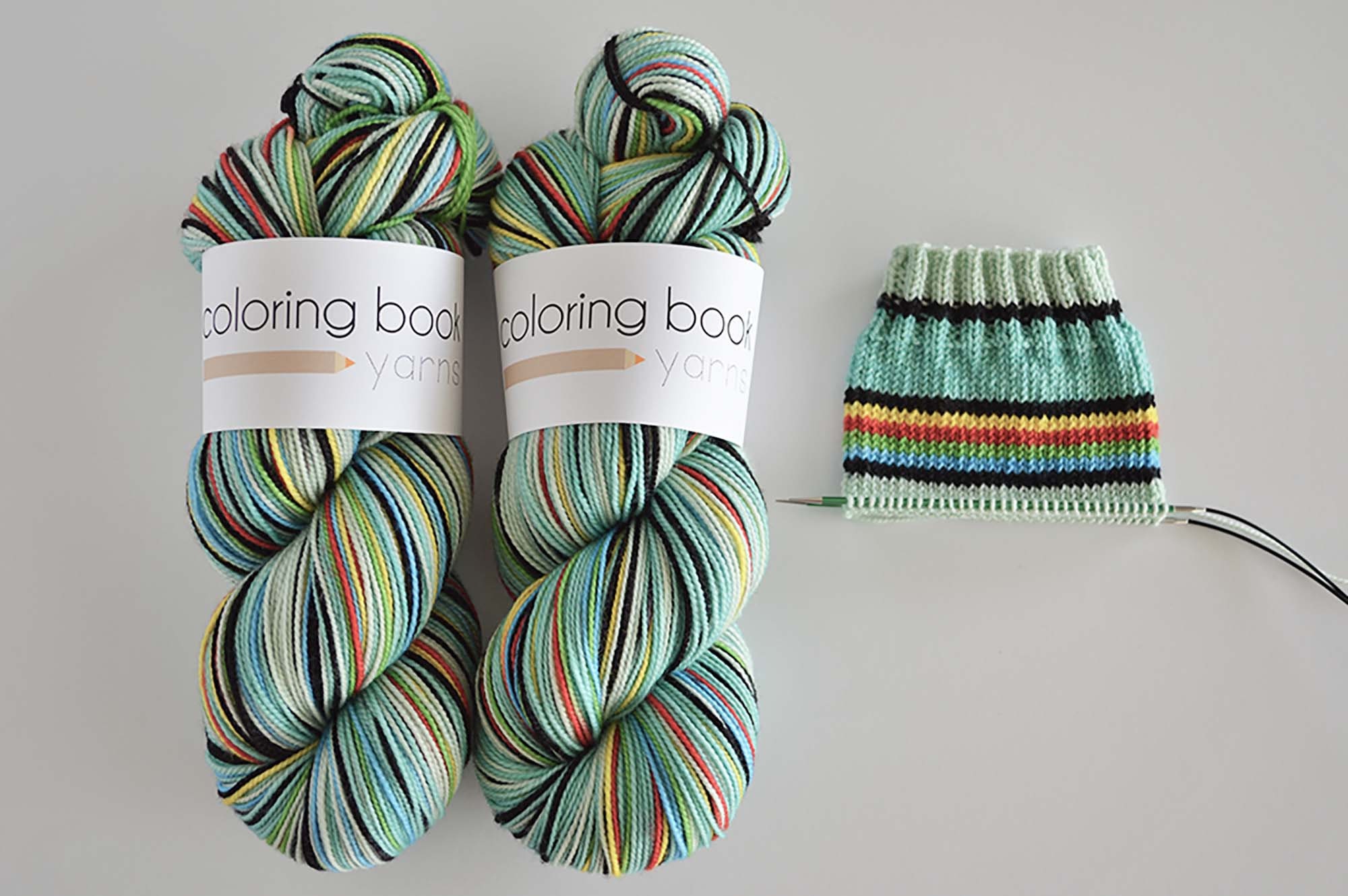 Download Bmo Adventure Time Inspired Hand Dyed Self Striping Sock Etsy