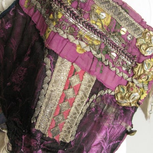 Vintage Rare Georgian Elaborately Decorated Vest With Metallic - Etsy