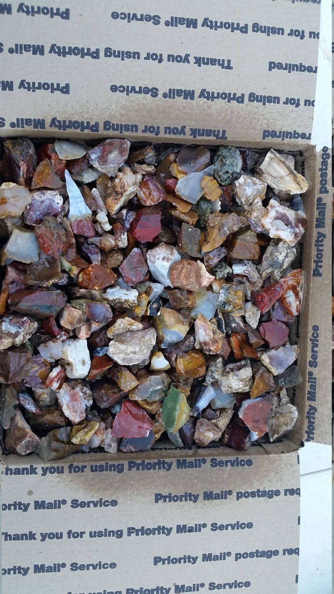 3 POUNDS of TUMBLING ROUGH Includes: Rocks for Tumbling Mixed Agate's,  Jasper's, and Other Very Nice Material Lapidary, Jewelry 