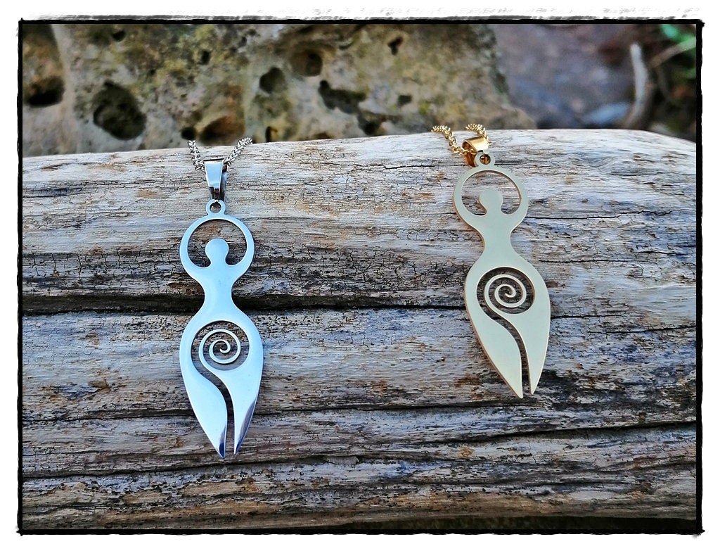 Anhänger - Mond Pentakel Aus 925-Silber - Shop