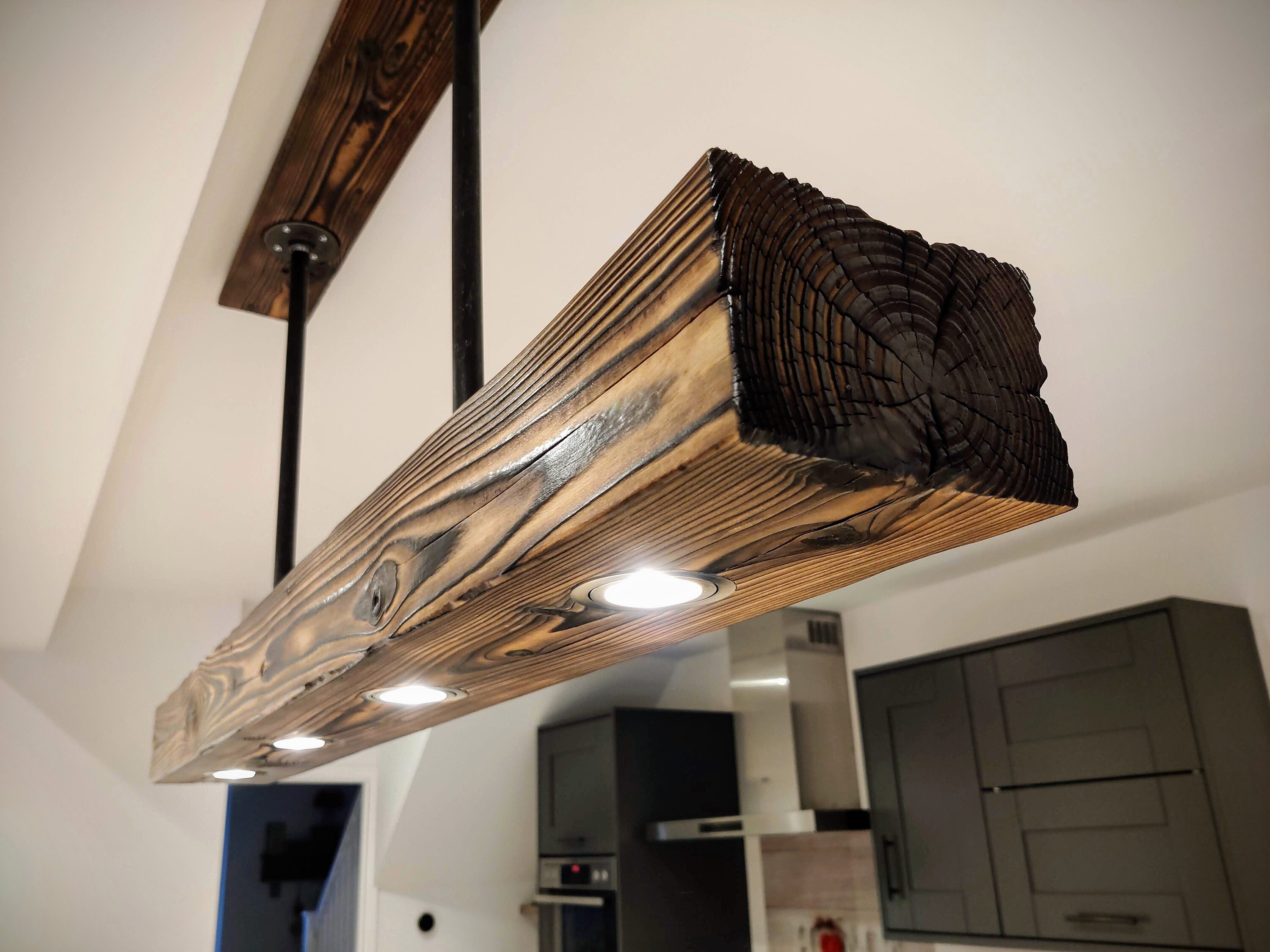 Lustre De poutre En Bois