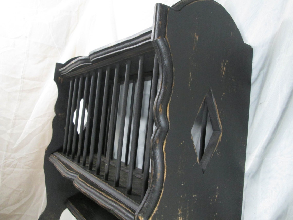 Plate Rack French Provincial Style Hanging & Freestanding Etsy