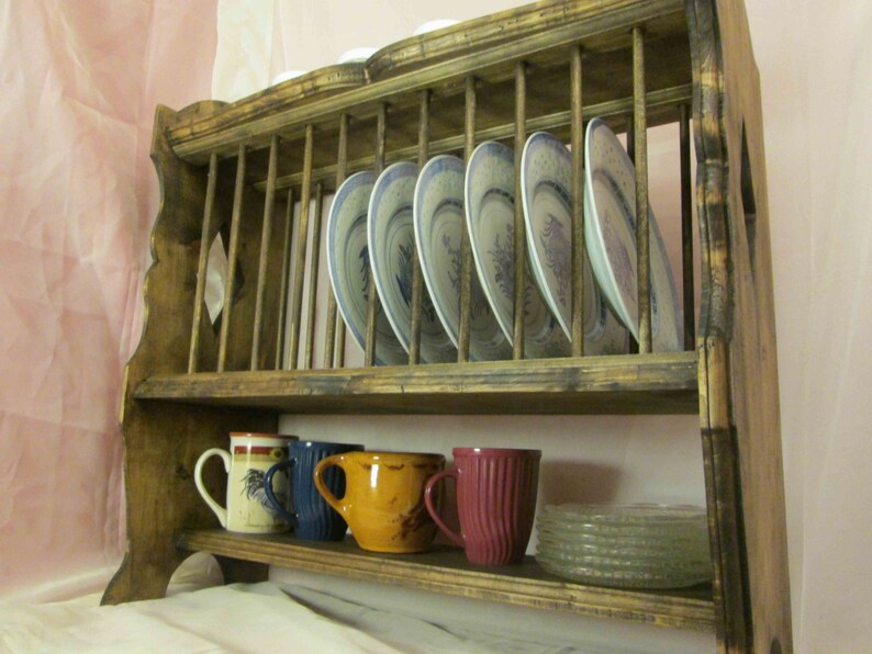 Plate Rack French Provincial Style Hanging & FreeStanding Etsy