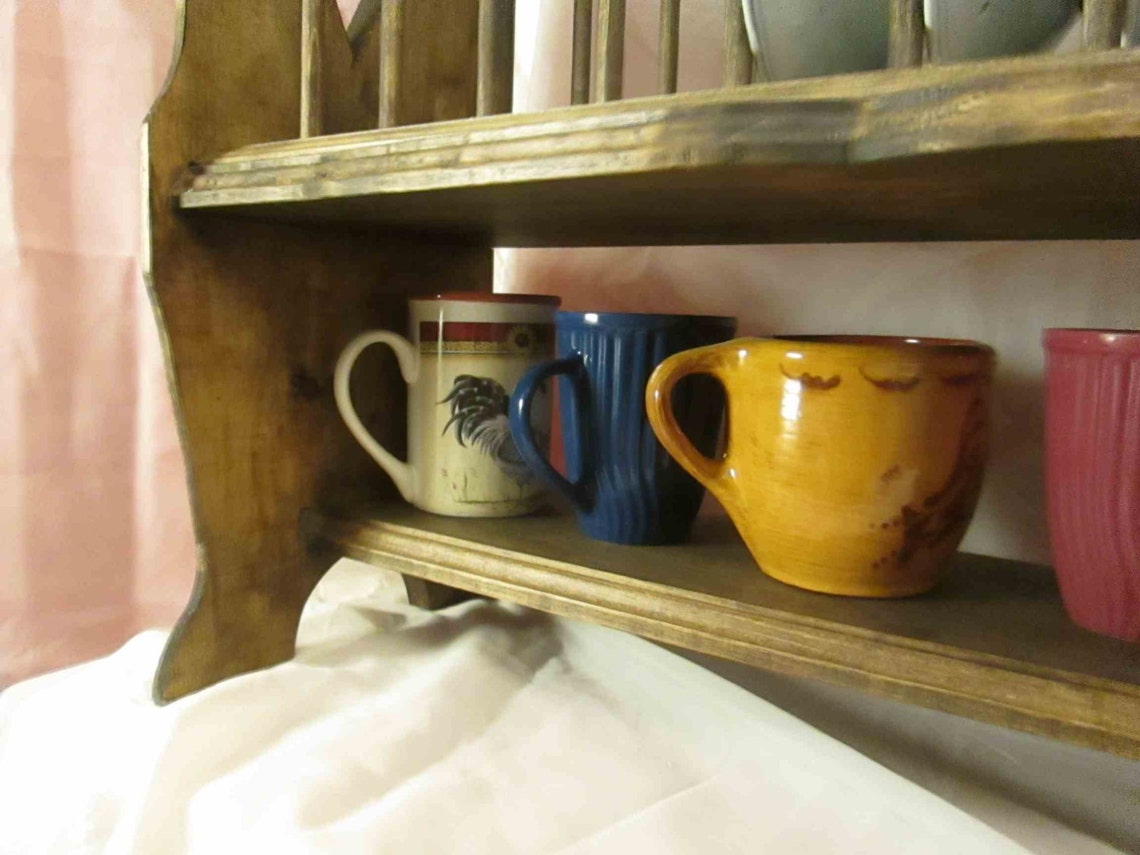 Plate Rack French Provincial Style Hanging & FreeStanding Etsy