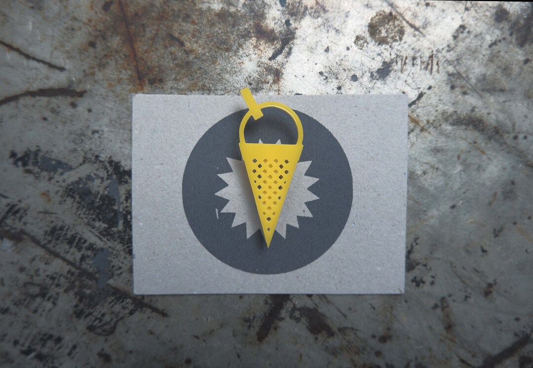 REDUCED TO CLEAR Laser Cut Ice Cream Acrylic Brooch Etsy