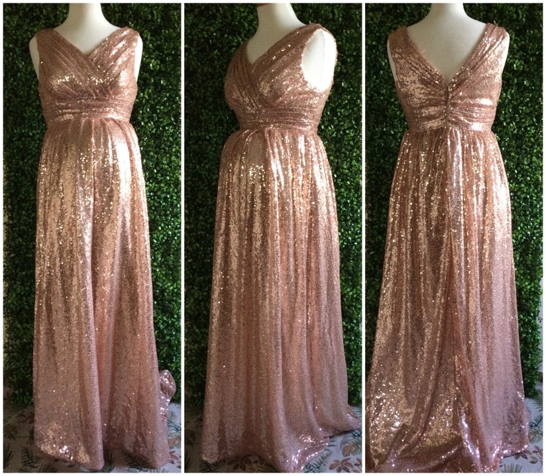 Sequin Party Dress Pregnant
