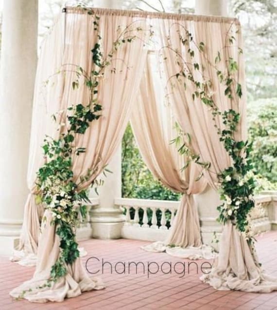 Preorder / Wedding Arch Fabric Drape / Draping Etsy
