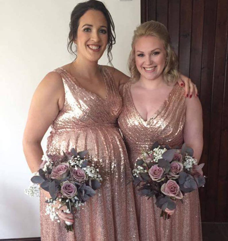 Blush Bridesmaid Dresses