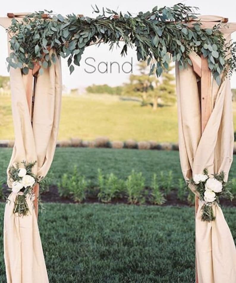 Wedding Arch Fabric Drape / Draping Fabric for Etsy