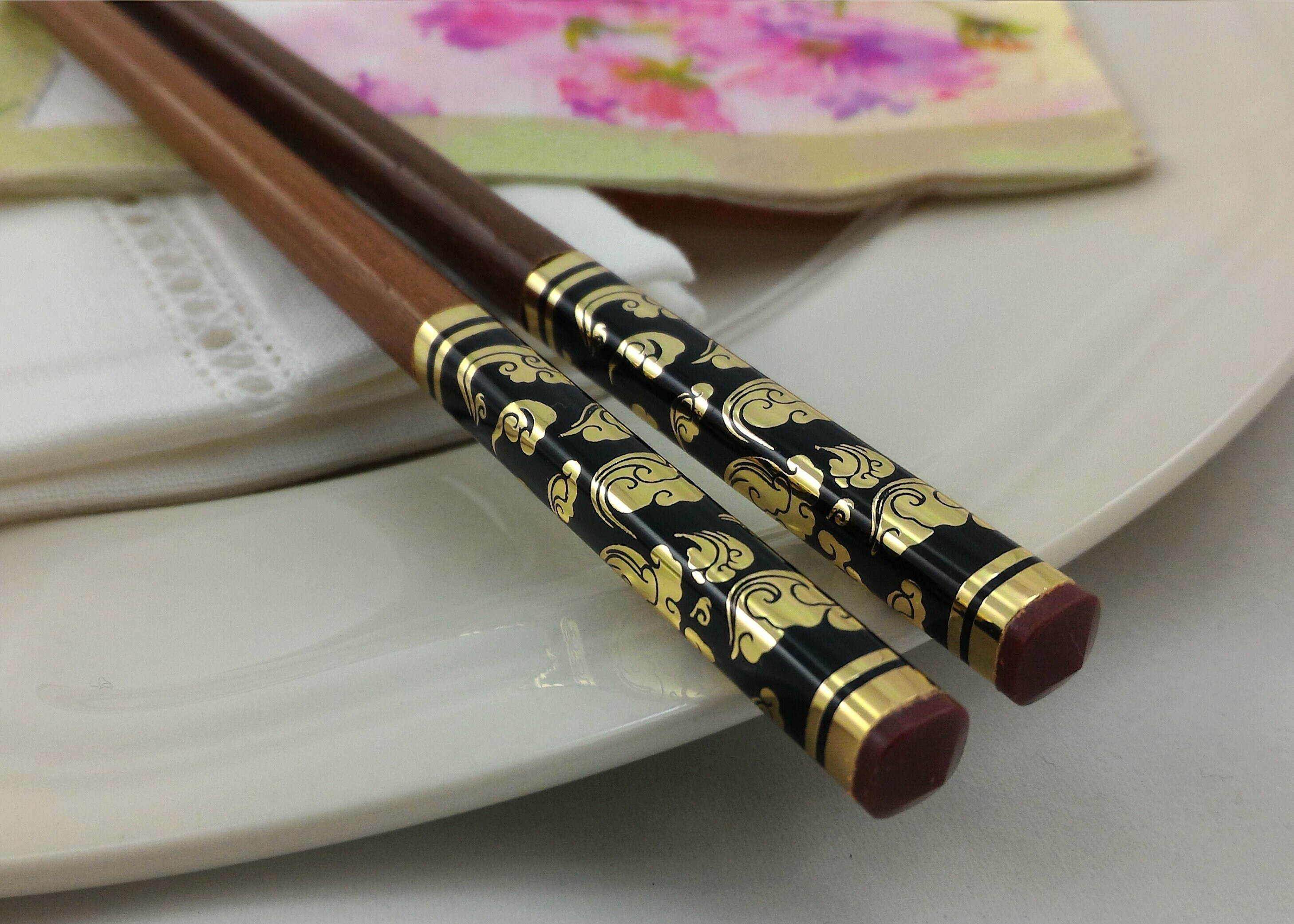 Chopstick Package. Luxury vintage Wooden Etsy