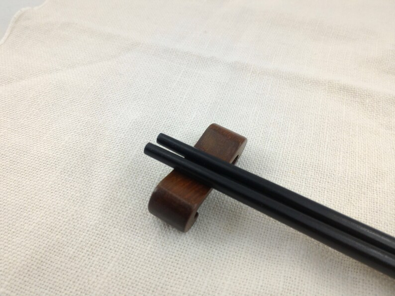 Stick for hair or sushi serving A Fancy wooden chopsticks wedding favor. Luxury Chopsticks Fancy Black