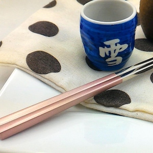 Pink And Silver Metallic Chopstick. Chopstick for girls! Durable chopsticks, the perfect gift for her, wedding chopsticks or hair chopsticks