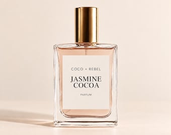Jasmine Cocoa Perfume Oil | Vanilla, Amber, Almond Scent