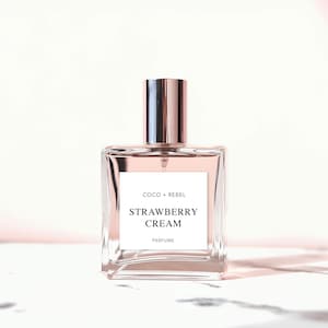 Strawberry Cream Perfume | Strawberry Perfume |  Vanilla Perfume | Perfume Oil | Perfume | Body Oil