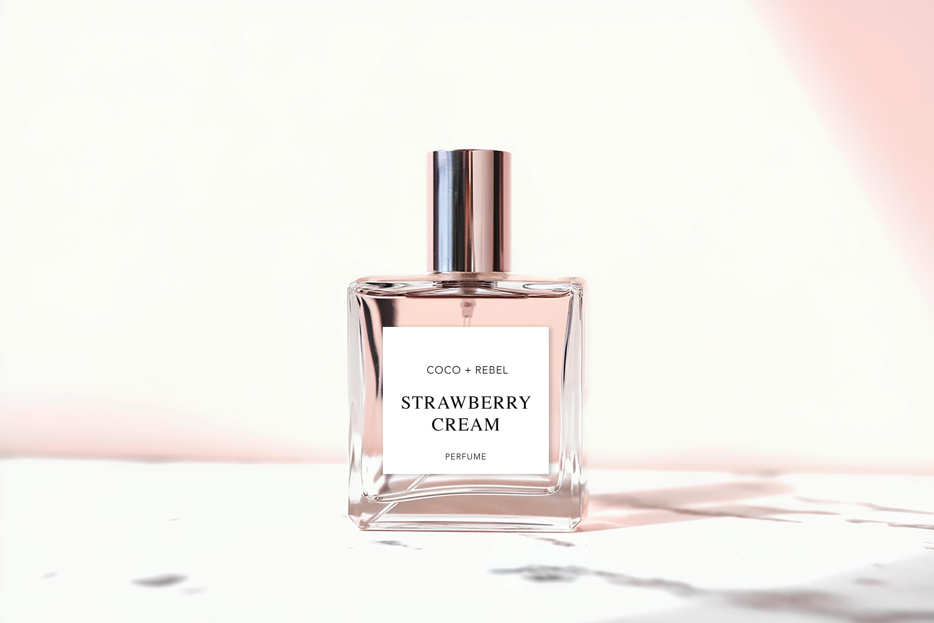 Strawberry Cream Perfume | Strawberry Perfume |  Vanilla Perfume | Perfume Oil | Perfume | Body Oil