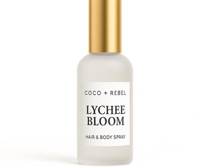Lychee Bloom Hair & Body Mist – Soft Scent Spray