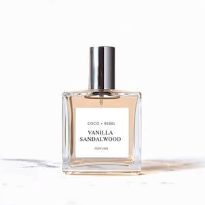 Vanilla + Sandalwood  Perfume Oil | Vanilla Perfume | Perfume Oil | Perfume