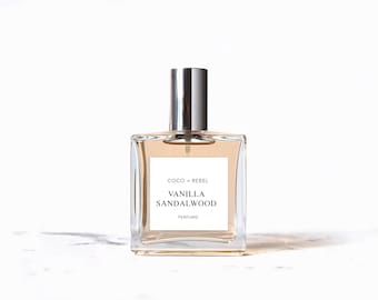 Vanilla + Sandalwood  Perfume Oil | Vanilla Perfume | Perfume Oil | Perfume