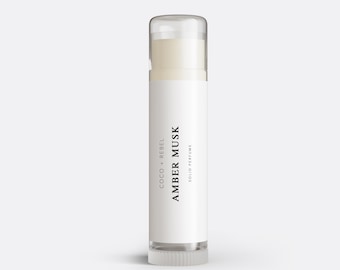 Cafe Vanille Solid Perfume | Amber Musk Perfume Balm