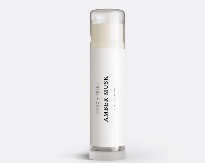 Vanilla Cream Solid Perfume | Amber Musk Perfume Balm