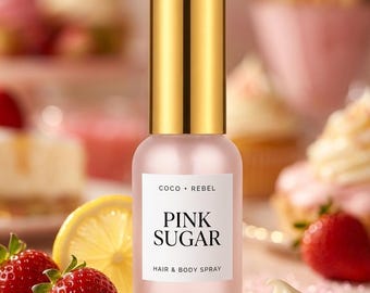 Pink Sugar Hair & Body Mist – Soft Scent Spray