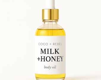 Milk + Honey Body Oil | Nourishing Botanical Skincare