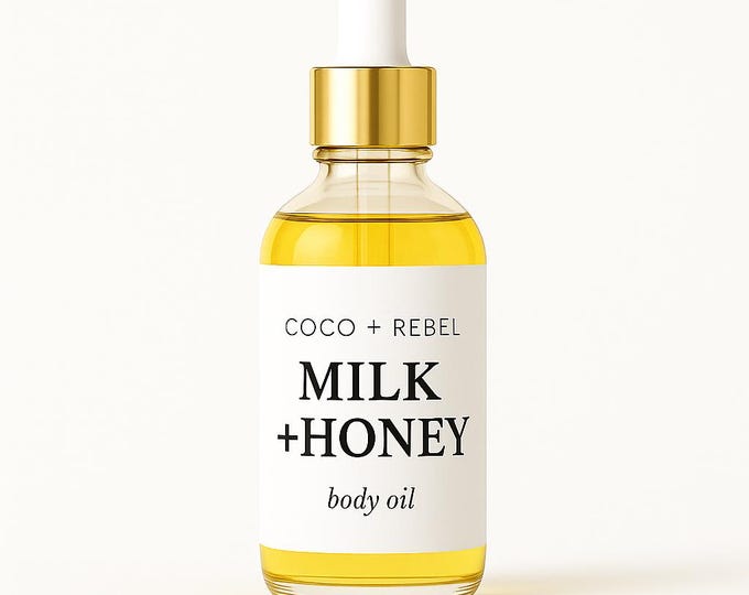 Milk + Honey Body Oil | Nourishing Botanical Skincare