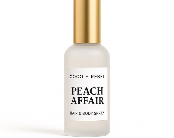 Peach Affair Hair & Body Mist – Soft Scent Spray