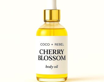 Japanese Cherry Blossom Body Oil | Botanical Skincare