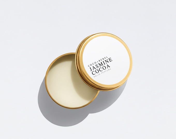 Jasmine Cocoa Solid Perfume