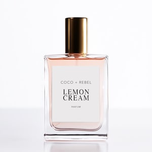 Lemon Cream Perfume Oil | Gourmand Scent, Bergamot, Vanilla