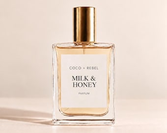 Milk + Honey Perfume Oil | Romantic Fragrance, 10ml Rollerball