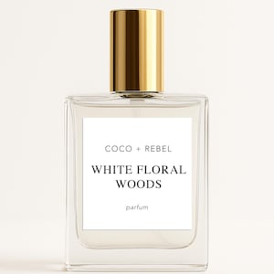 Perfume de flores blancas y maderas / Perfume / Aceite de perfume / Perfume / Aceite corporal