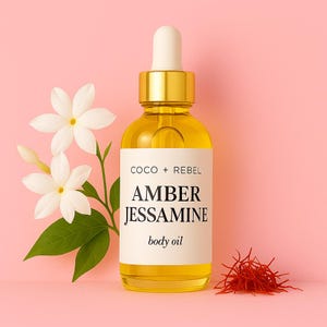 Amber Gold   | Amber Body Oil |Fragrance Body Oil | After Shower Bath Oil  | Massage Oil |  Nourishing Skincare
