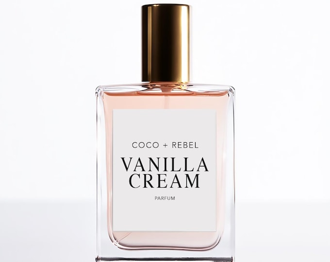 Vanilla Cream Perfume Oil | Warm, Sweet Suede