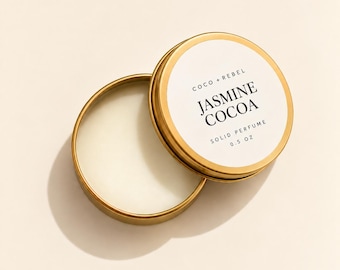 Jasmine Cocoa Solid Perfume