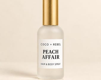 Peach Affair Hair & Body Mist – Soft Scent Spray