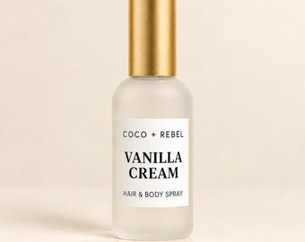 Vanilla Cream Hair & Body Mist – Soft Scent Spray