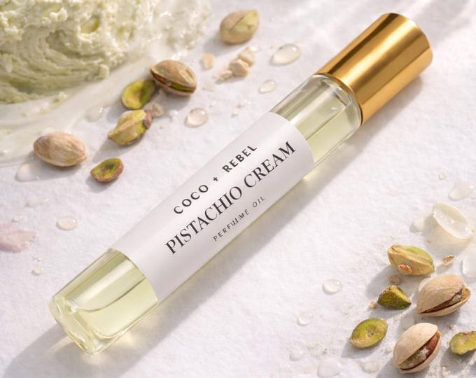 Pistachio Cream Perfume | Almond & Vanilla Bean Scent