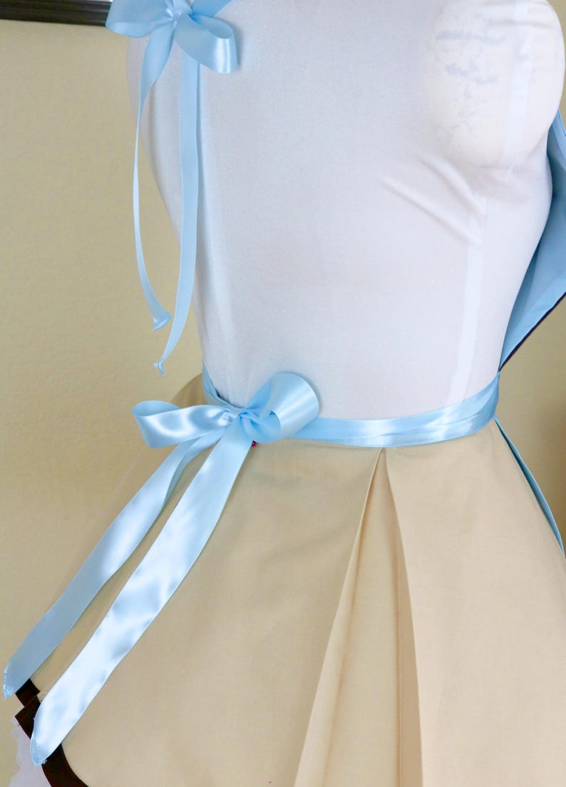 Cinderella Work Apron in a Retro Pinup Style