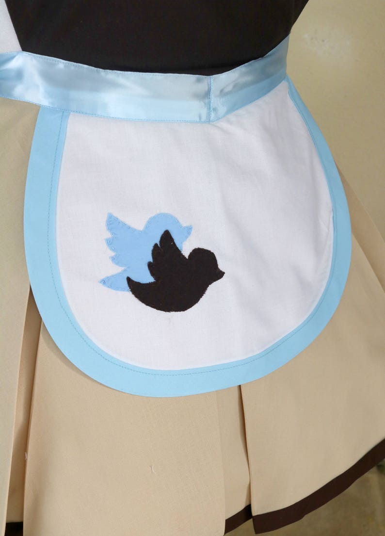Cinderella Work Apron in a Retro Pinup Style