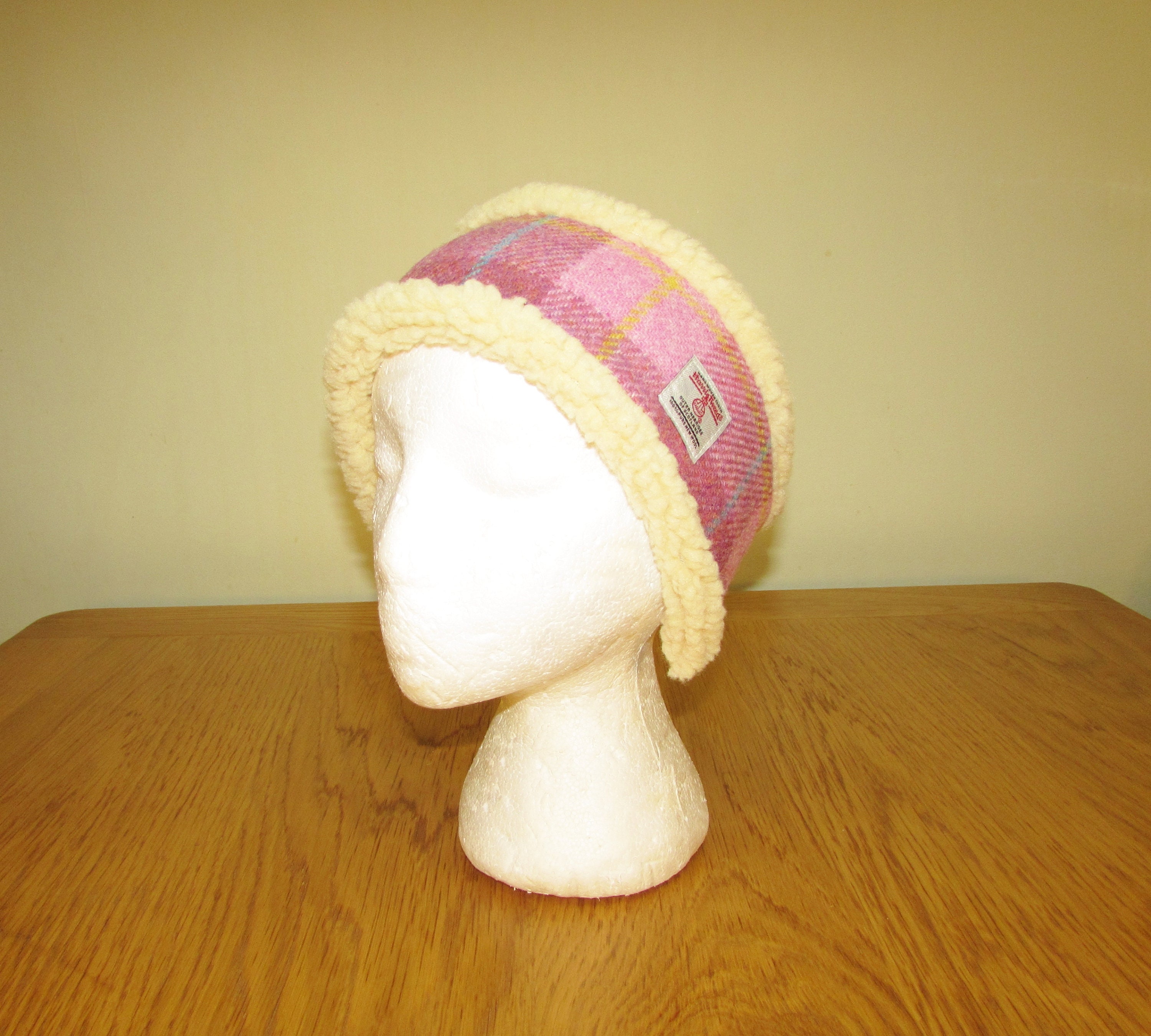 Harris Tweed Head Warmer / Headband / Ear Warmer Dusky