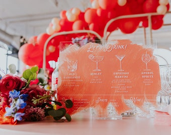 Signature Drink Sign