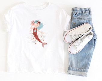 Mermaid Baby Shower Gift Mermaid Gift Box for Baby Gift Ocean Theme Baby Shower Gift Gift for toddler mermaid tshirt Mermaid T Shirt gift