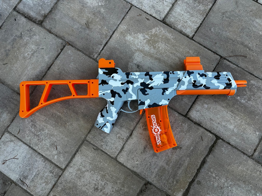 Splatrball Gun Gel Blaster Custom Camouflage Sticker Set GUN NOT