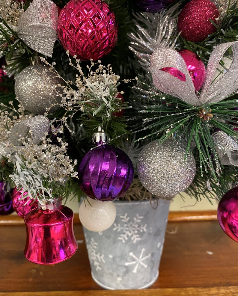 Tabletop Christmas Tree, Tabletop Tree, Christmas Arrangement