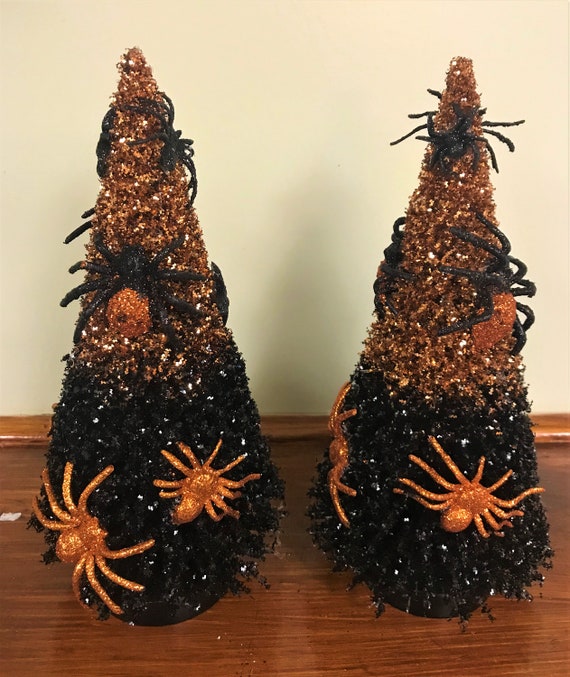 Halloween Decorations Halloween Trees Glam Halloween Decor Etsy