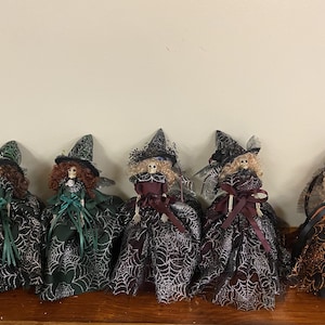 Halloween Skeletons, Skeleton Dolls, Skeleton Decor, Haunted Dollhouse Decor, Spooky Skeletons for Dollhouse, Dressed Up Skeletons