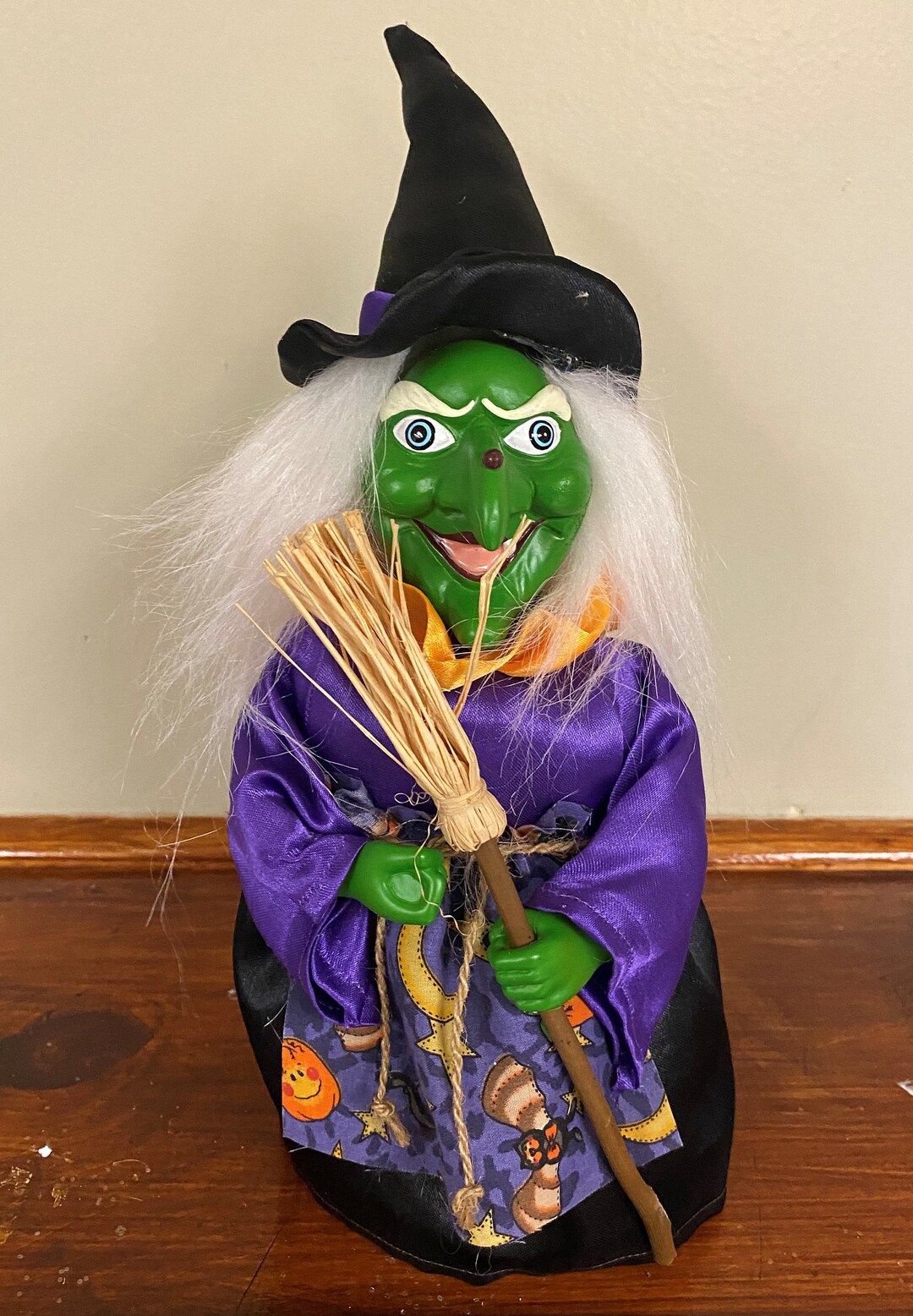 Vintage Animated Witch Doll Animated Witch Toy Vintage Etsy